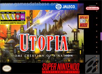 Cover Utopia - The Creation of a Nation for Super Nintendo